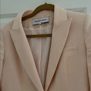 Veronica Beard Womens Blazer in Soft Pink